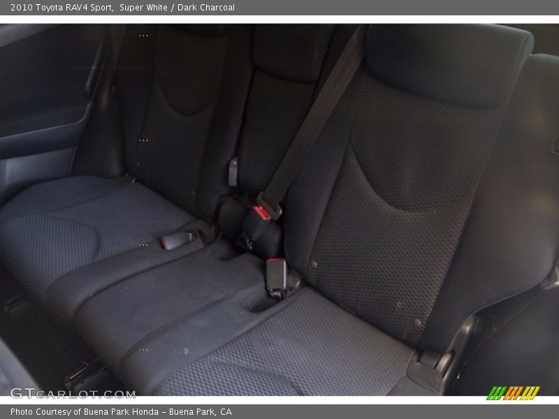 Super White / Dark Charcoal 2010 Toyota RAV4 Sport