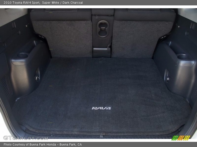 Super White / Dark Charcoal 2010 Toyota RAV4 Sport