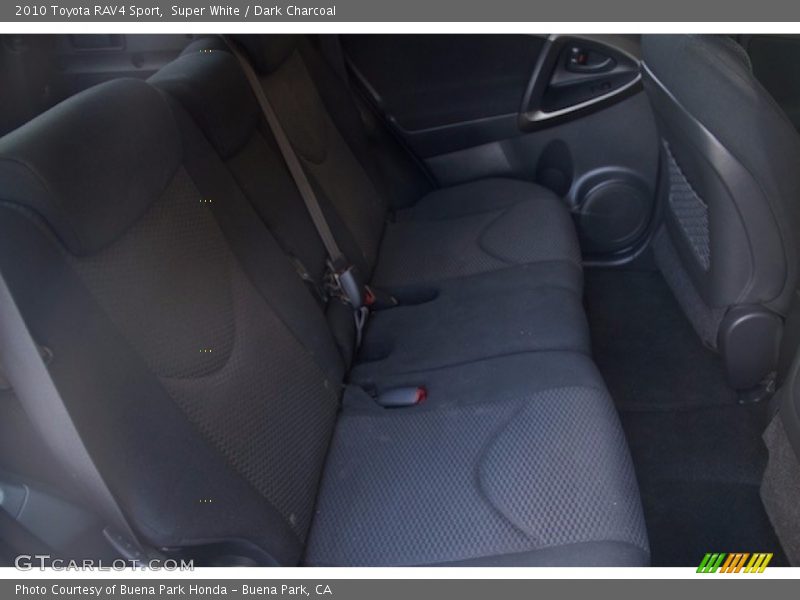 Super White / Dark Charcoal 2010 Toyota RAV4 Sport