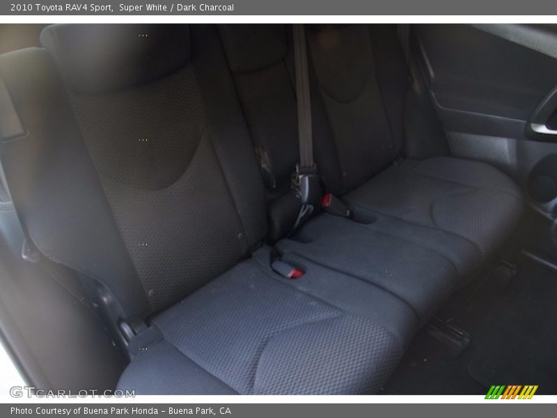 Super White / Dark Charcoal 2010 Toyota RAV4 Sport