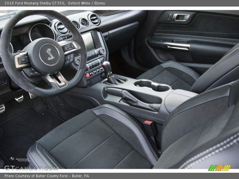  2016 Mustang Shelby GT350 Ebony Interior