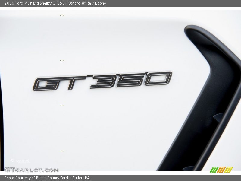  2016 Mustang Shelby GT350 Logo