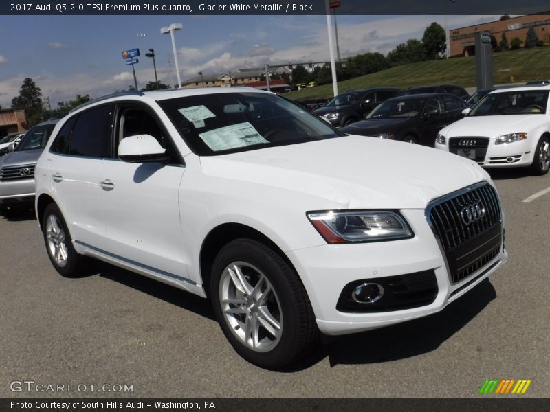 Glacier White Metallic / Black 2017 Audi Q5 2.0 TFSI Premium Plus quattro