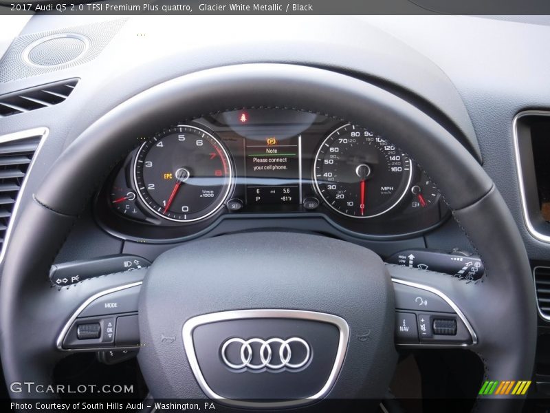 Glacier White Metallic / Black 2017 Audi Q5 2.0 TFSI Premium Plus quattro
