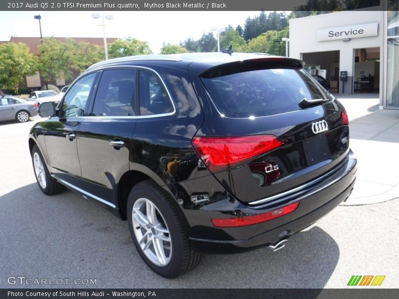 Mythos Black Metallic / Black 2017 Audi Q5 2.0 TFSI Premium Plus quattro