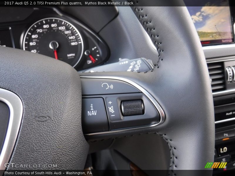 Mythos Black Metallic / Black 2017 Audi Q5 2.0 TFSI Premium Plus quattro