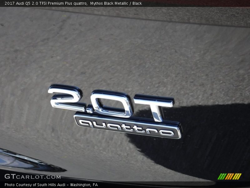 Mythos Black Metallic / Black 2017 Audi Q5 2.0 TFSI Premium Plus quattro