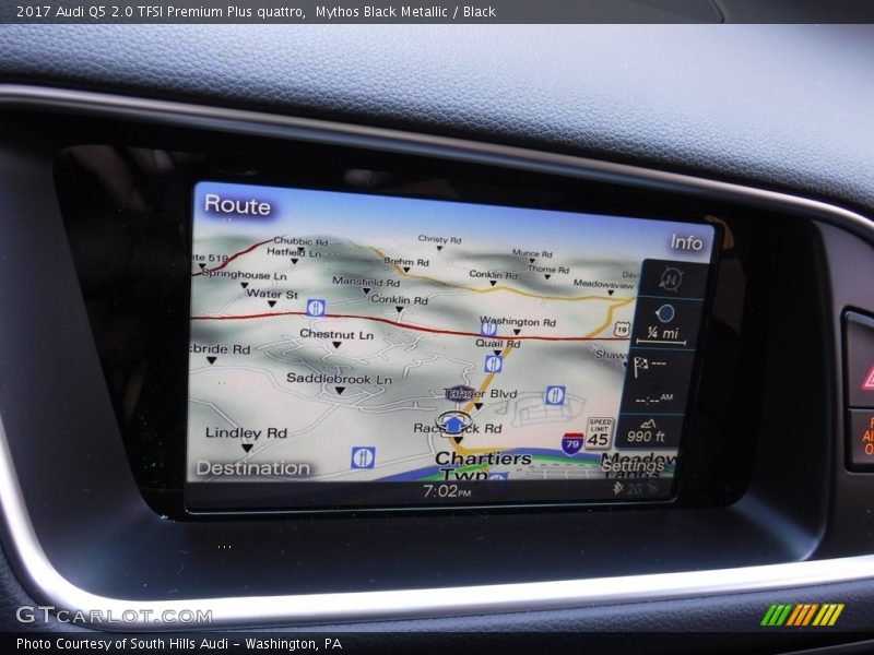 Mythos Black Metallic / Black 2017 Audi Q5 2.0 TFSI Premium Plus quattro