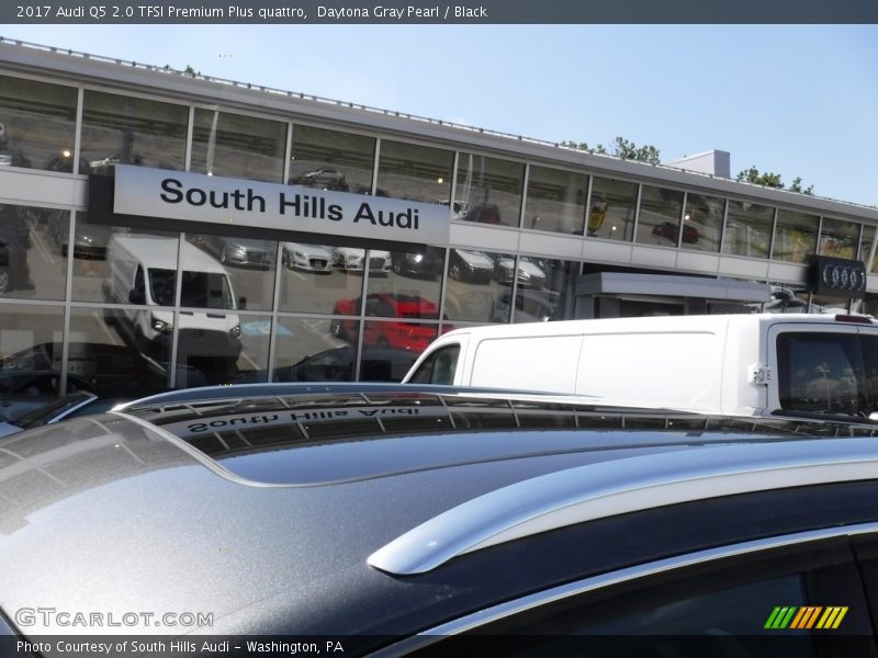 Daytona Gray Pearl / Black 2017 Audi Q5 2.0 TFSI Premium Plus quattro