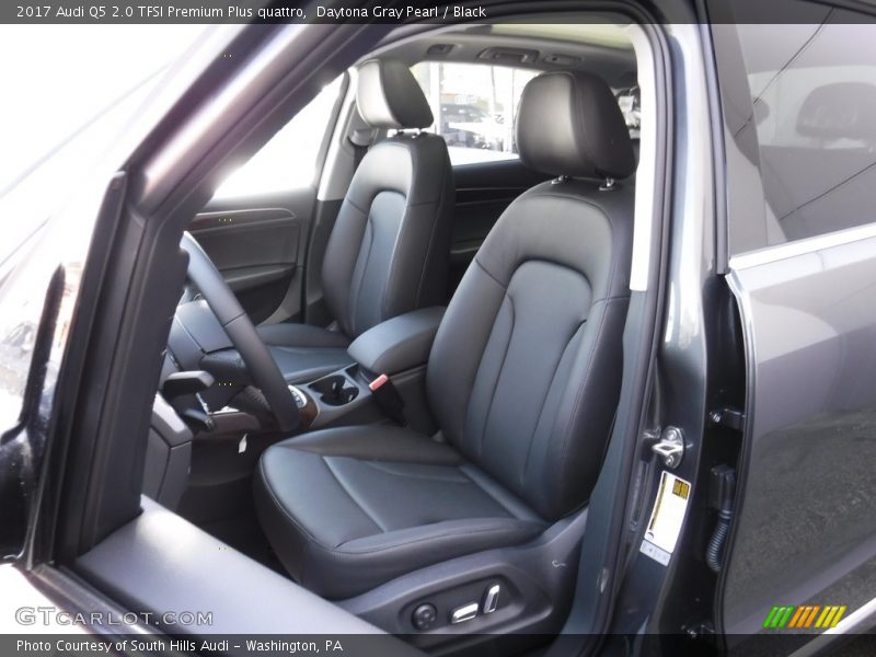 Daytona Gray Pearl / Black 2017 Audi Q5 2.0 TFSI Premium Plus quattro