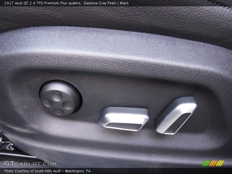 Daytona Gray Pearl / Black 2017 Audi Q5 2.0 TFSI Premium Plus quattro
