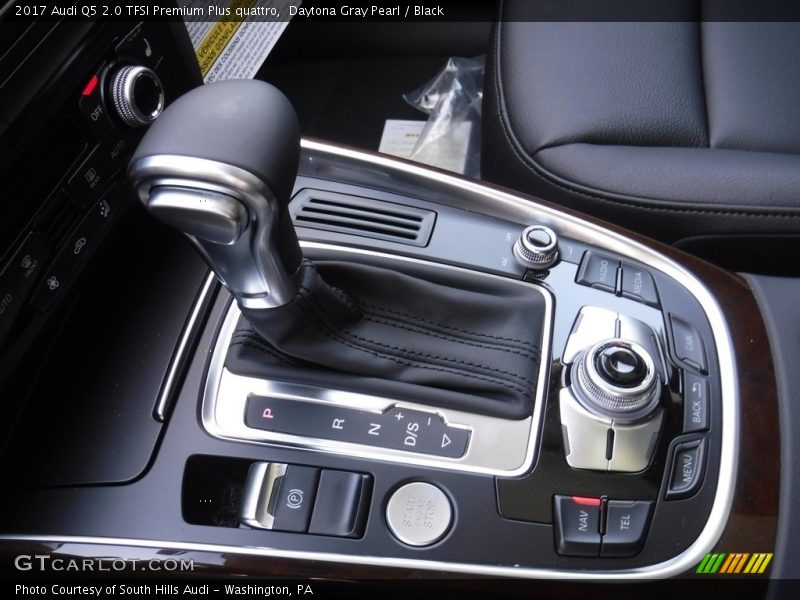 Daytona Gray Pearl / Black 2017 Audi Q5 2.0 TFSI Premium Plus quattro