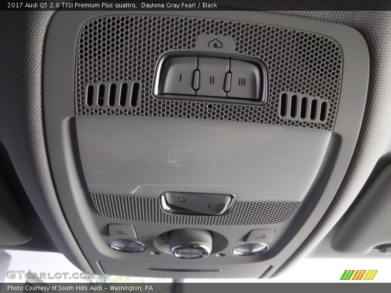 Daytona Gray Pearl / Black 2017 Audi Q5 2.0 TFSI Premium Plus quattro