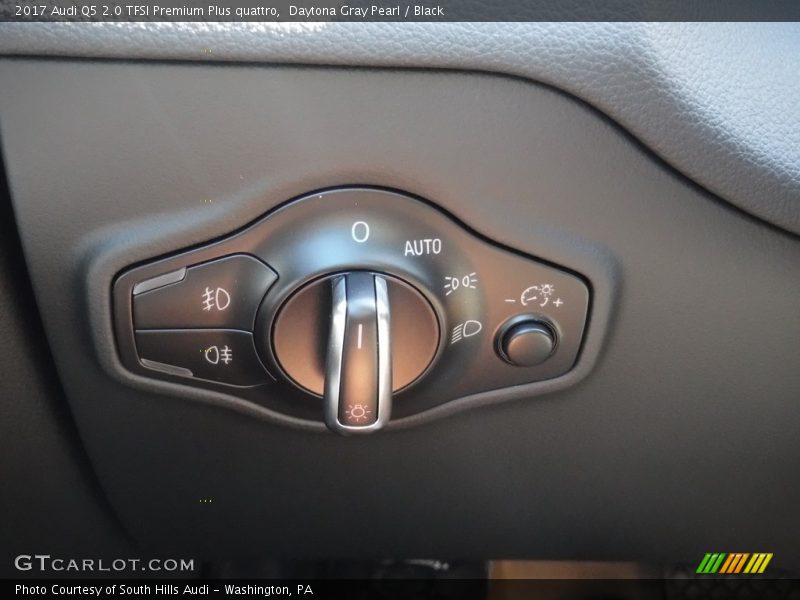 Daytona Gray Pearl / Black 2017 Audi Q5 2.0 TFSI Premium Plus quattro