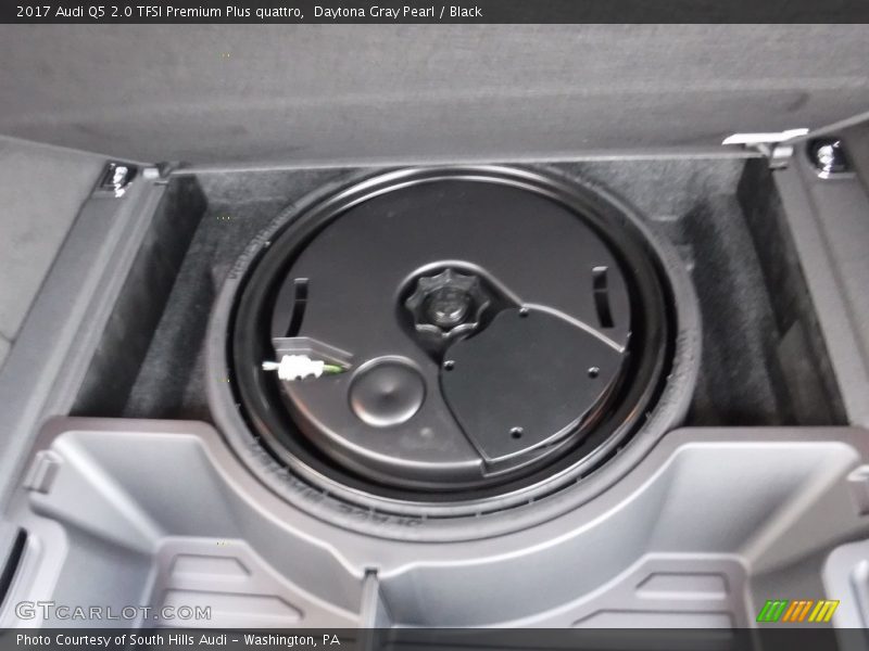 Daytona Gray Pearl / Black 2017 Audi Q5 2.0 TFSI Premium Plus quattro