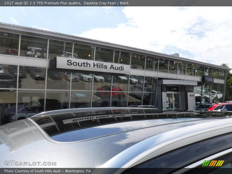 Daytona Gray Pearl / Black 2017 Audi Q5 2.0 TFSI Premium Plus quattro