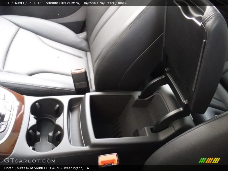 Daytona Gray Pearl / Black 2017 Audi Q5 2.0 TFSI Premium Plus quattro