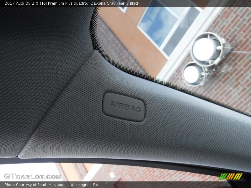 Daytona Gray Pearl / Black 2017 Audi Q5 2.0 TFSI Premium Plus quattro