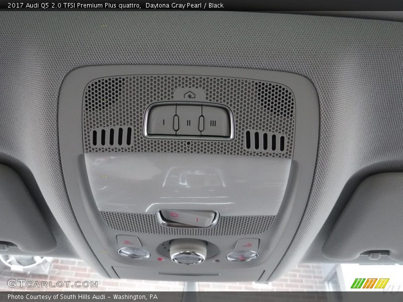 Daytona Gray Pearl / Black 2017 Audi Q5 2.0 TFSI Premium Plus quattro