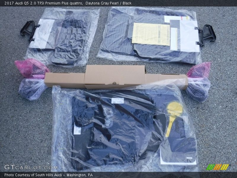 Daytona Gray Pearl / Black 2017 Audi Q5 2.0 TFSI Premium Plus quattro