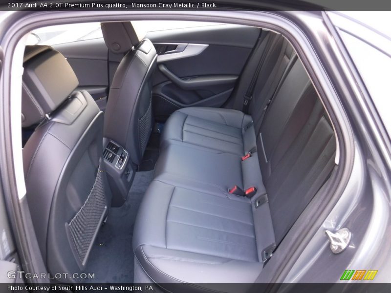 Monsoon Gray Metallic / Black 2017 Audi A4 2.0T Premium Plus quattro