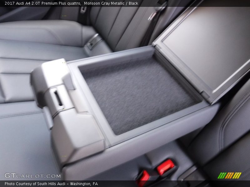 Monsoon Gray Metallic / Black 2017 Audi A4 2.0T Premium Plus quattro