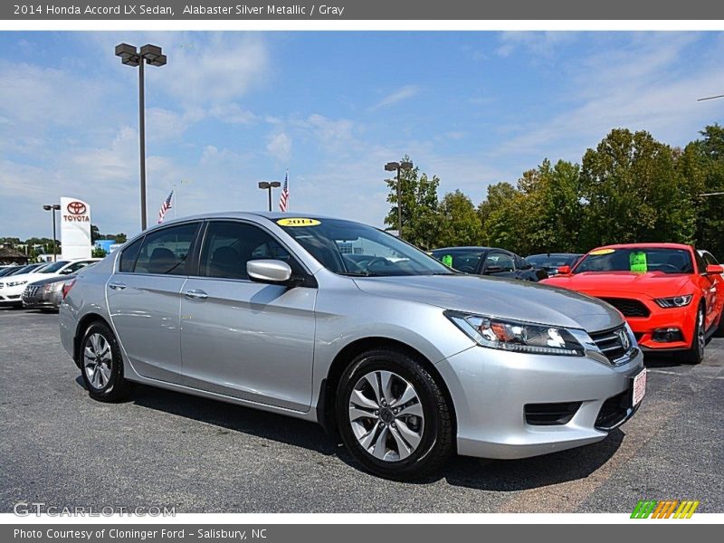 Front 3/4 View of 2014 Accord LX Sedan