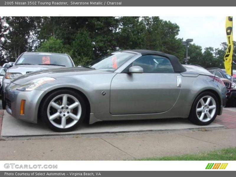 Silverstone Metallic / Charcoal 2005 Nissan 350Z Touring Roadster