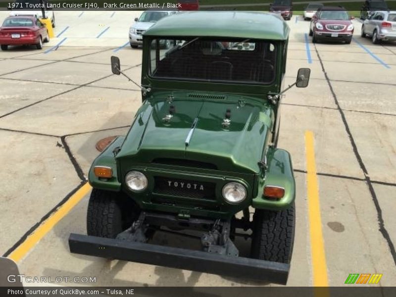 Dark Green Metallic / Black 1971 Toyota Land Cruiser FJ40