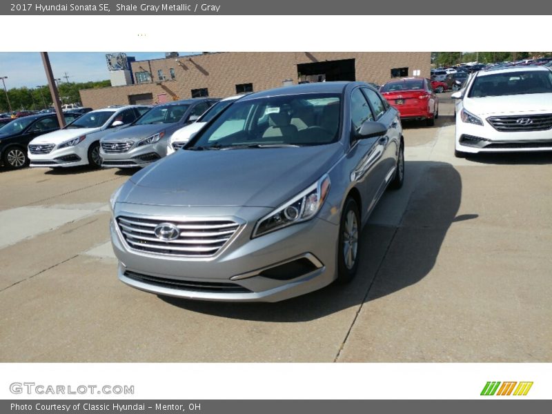 Shale Gray Metallic / Gray 2017 Hyundai Sonata SE