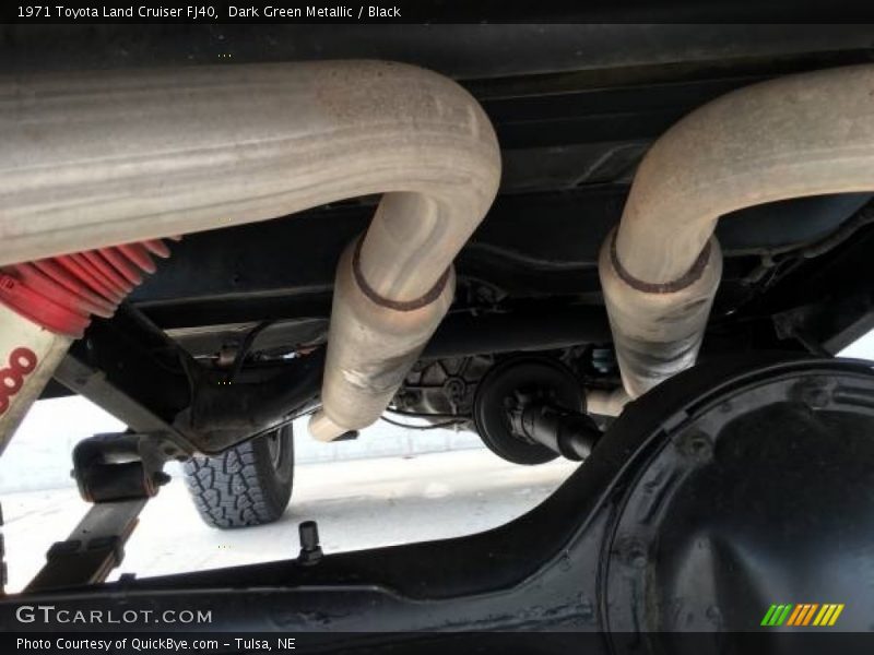 Undercarriage of 1971 Land Cruiser FJ40