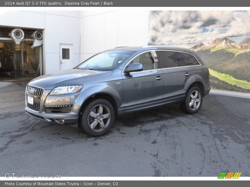 Daytona Gray Pearl / Black 2014 Audi Q7 3.0 TFSI quattro
