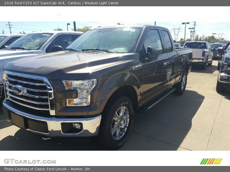 Caribou / Medium Light Camel 2016 Ford F150 XLT SuperCab 4x4