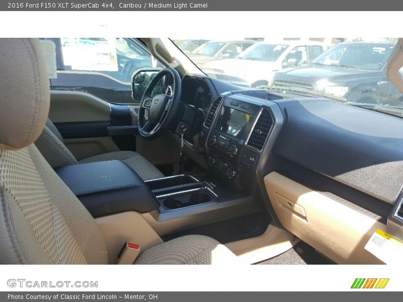 Caribou / Medium Light Camel 2016 Ford F150 XLT SuperCab 4x4