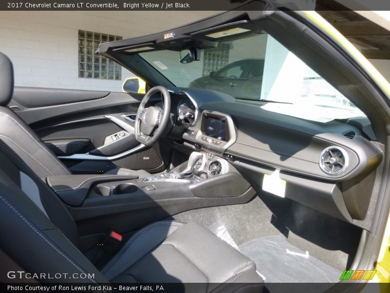 Bright Yellow / Jet Black 2017 Chevrolet Camaro LT Convertible