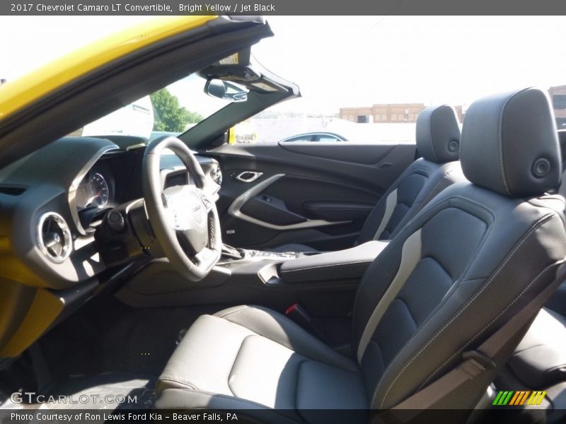 Bright Yellow / Jet Black 2017 Chevrolet Camaro LT Convertible