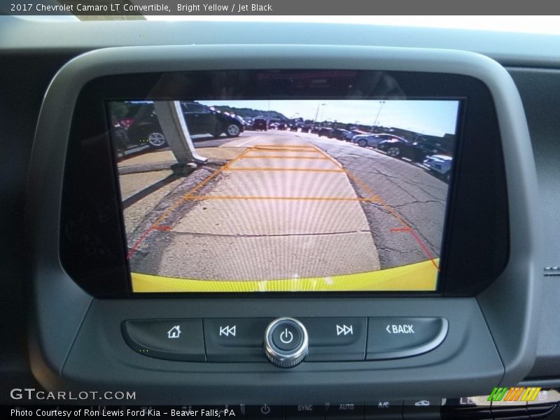 Bright Yellow / Jet Black 2017 Chevrolet Camaro LT Convertible
