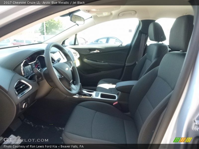 Arctic Blue Metallic / Jet Black 2017 Chevrolet Cruze LS