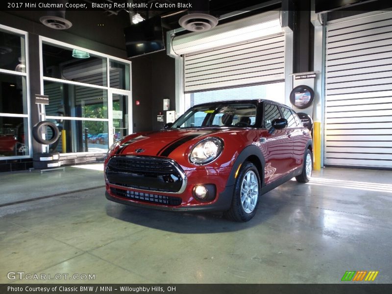 Blazing Red Metallic / Carbon Black 2017 Mini Clubman Cooper