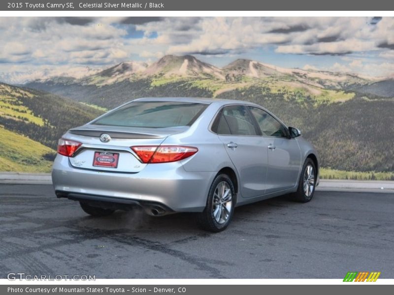 Celestial Silver Metallic / Black 2015 Toyota Camry SE