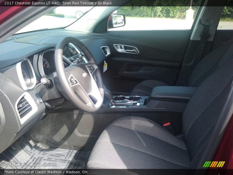 Siren Red Tintcoat / Jet Black 2017 Chevrolet Equinox LT AWD