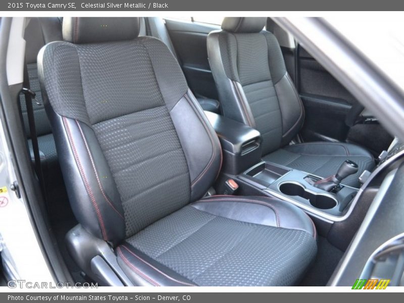 Celestial Silver Metallic / Black 2015 Toyota Camry SE