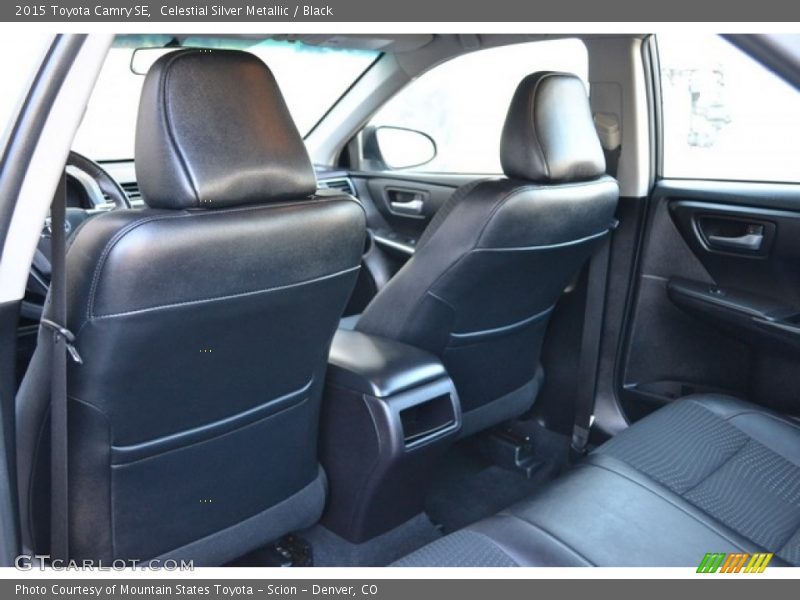 Celestial Silver Metallic / Black 2015 Toyota Camry SE