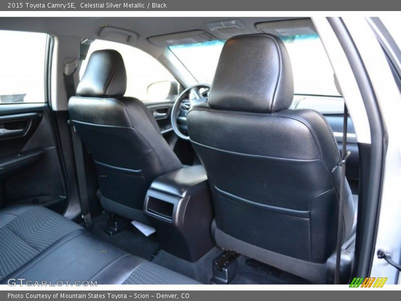Celestial Silver Metallic / Black 2015 Toyota Camry SE