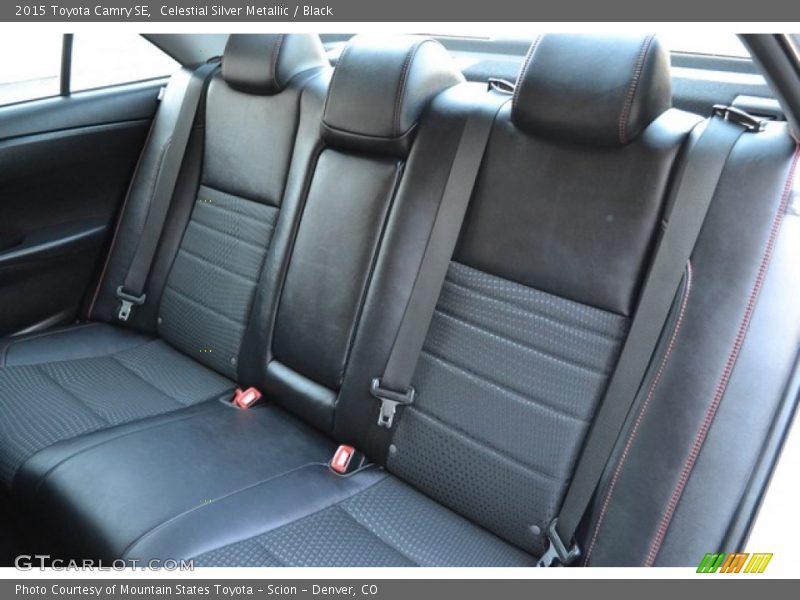 Celestial Silver Metallic / Black 2015 Toyota Camry SE