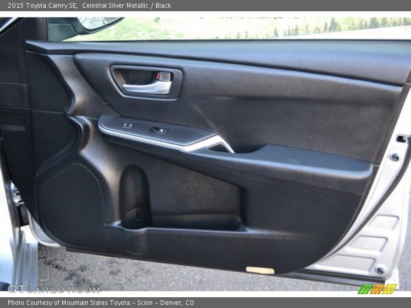Celestial Silver Metallic / Black 2015 Toyota Camry SE