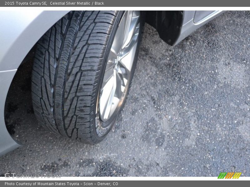 Celestial Silver Metallic / Black 2015 Toyota Camry SE