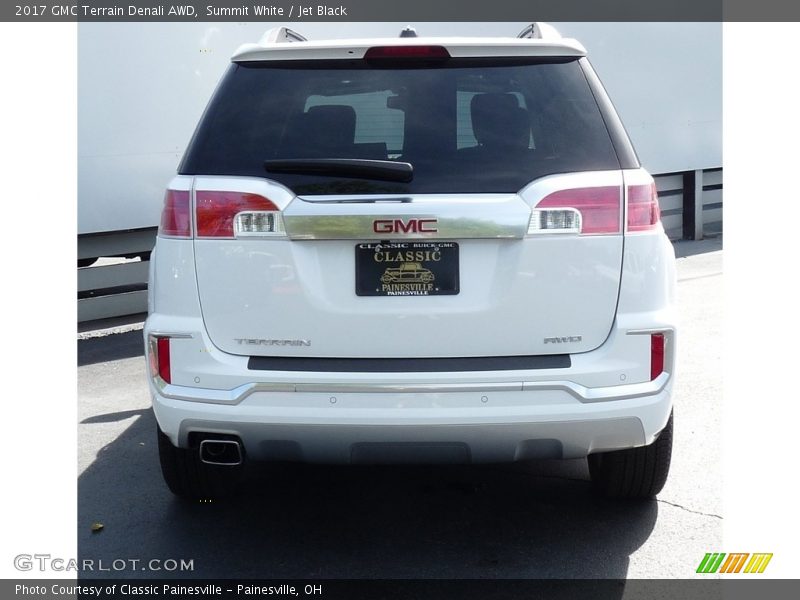 Summit White / Jet Black 2017 GMC Terrain Denali AWD