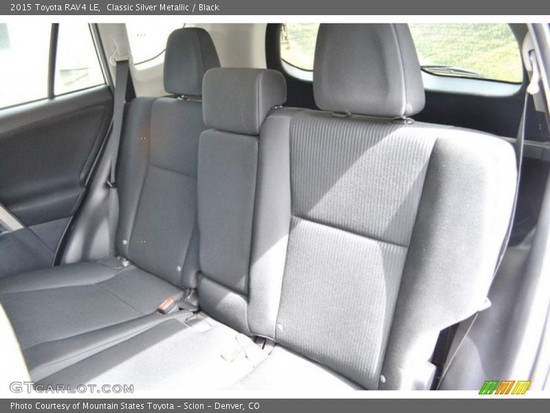Classic Silver Metallic / Black 2015 Toyota RAV4 LE