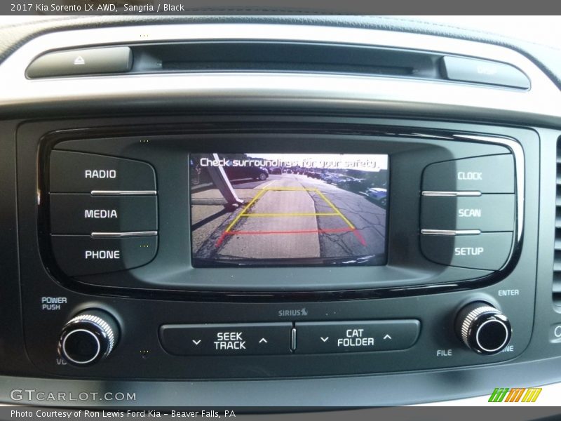 Sangria / Black 2017 Kia Sorento LX AWD